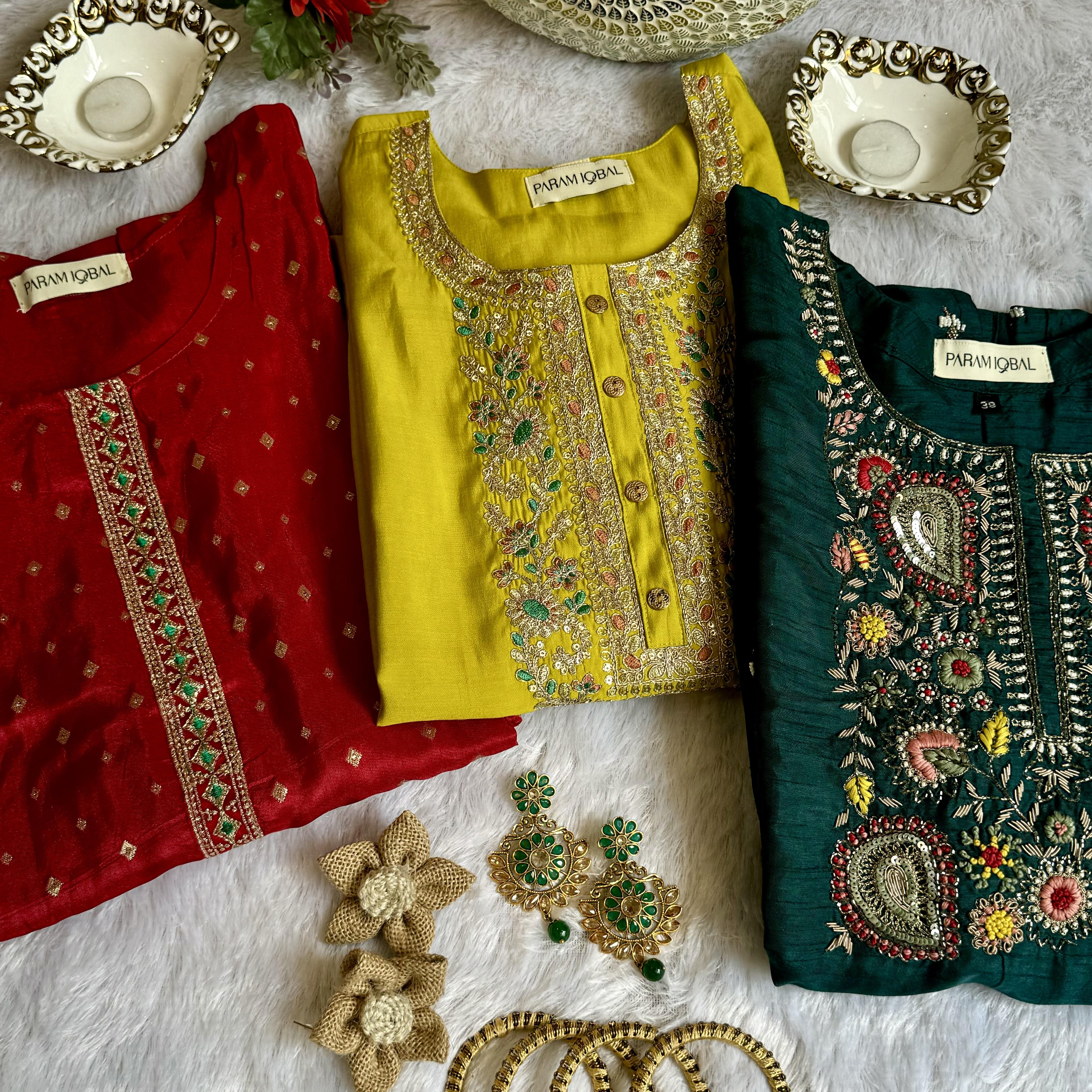 Festive Kurta Sets - Param Iqbal