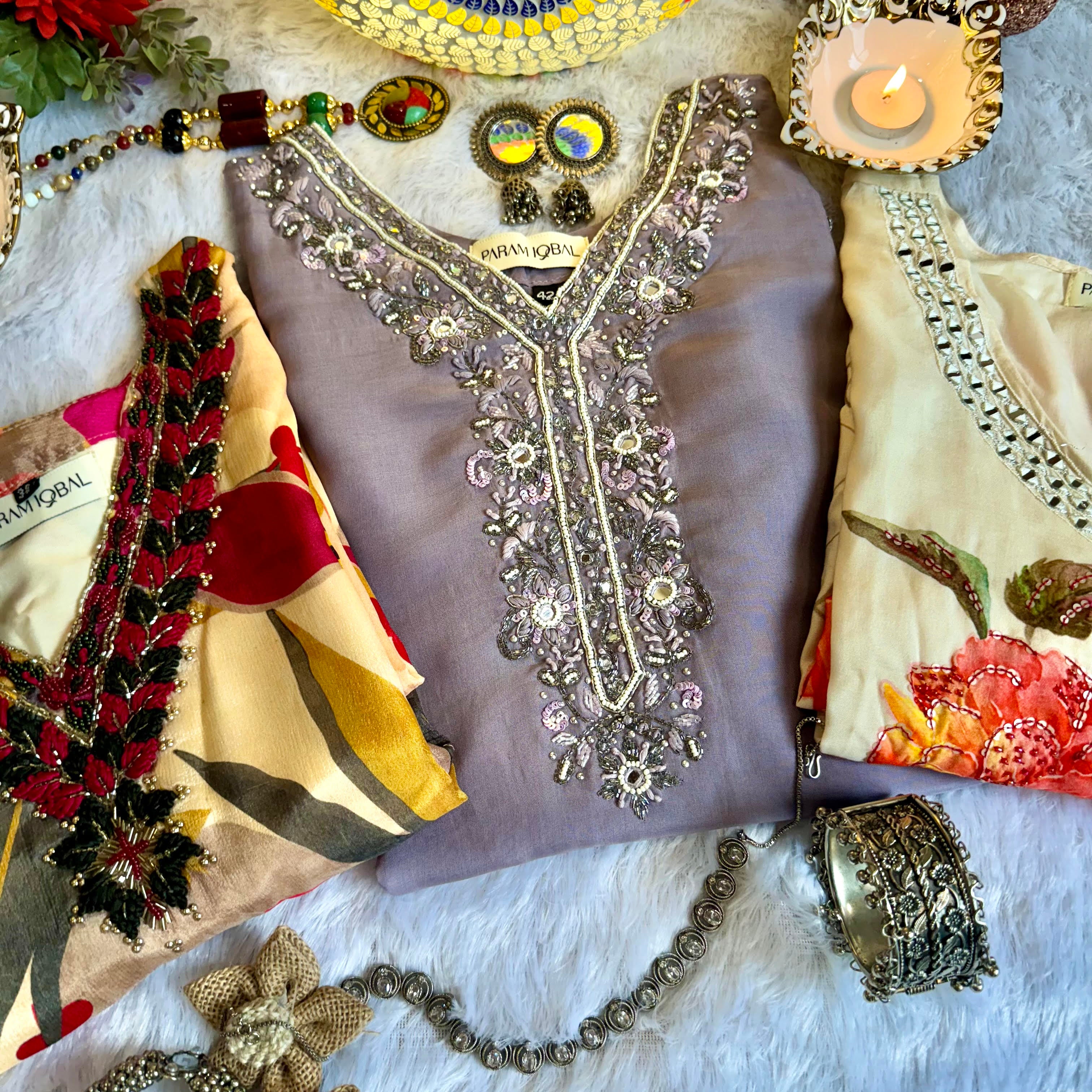 Modern Casual Kurta Sets | Param Iqbal 