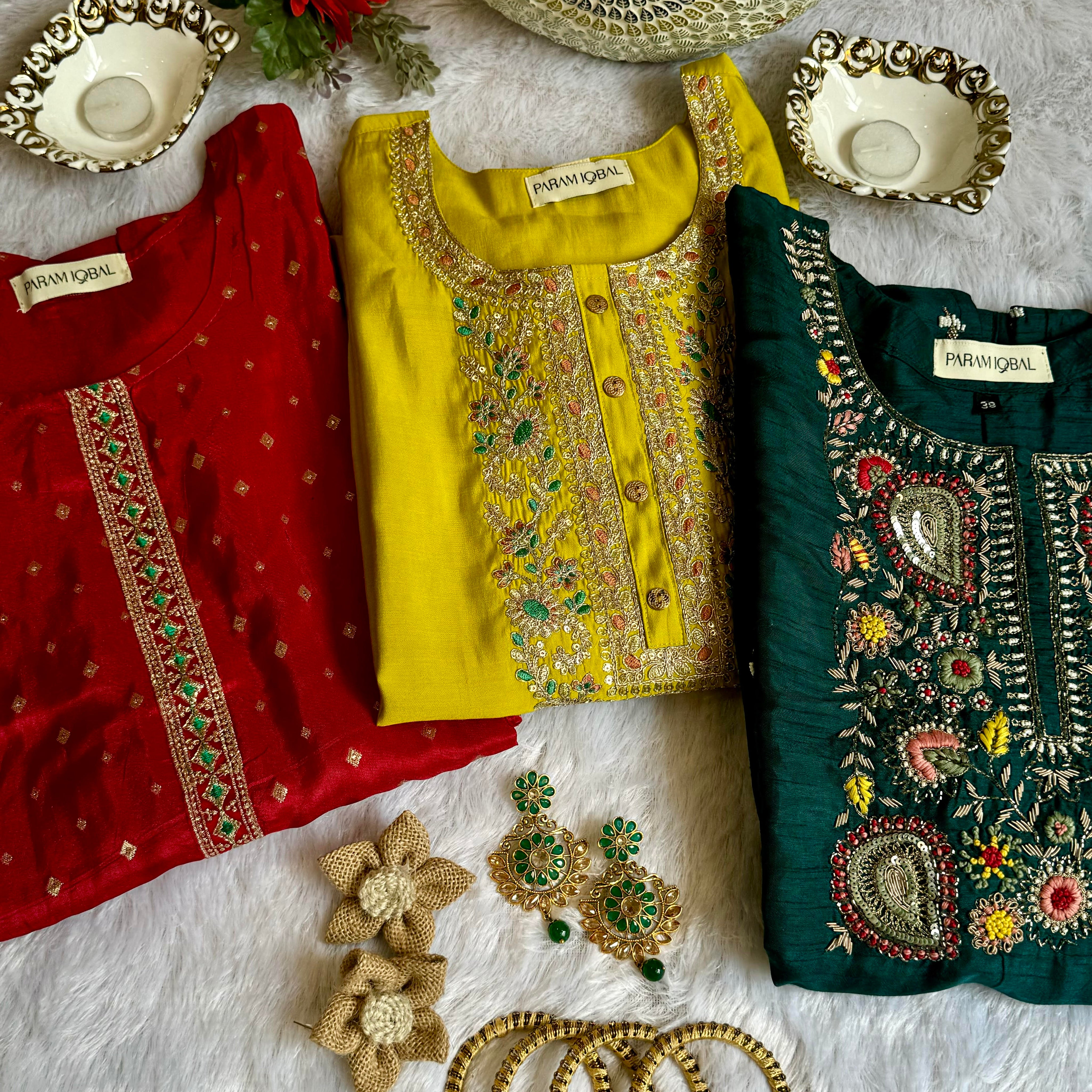 Festive Kurta Sets | Param Iqbal 