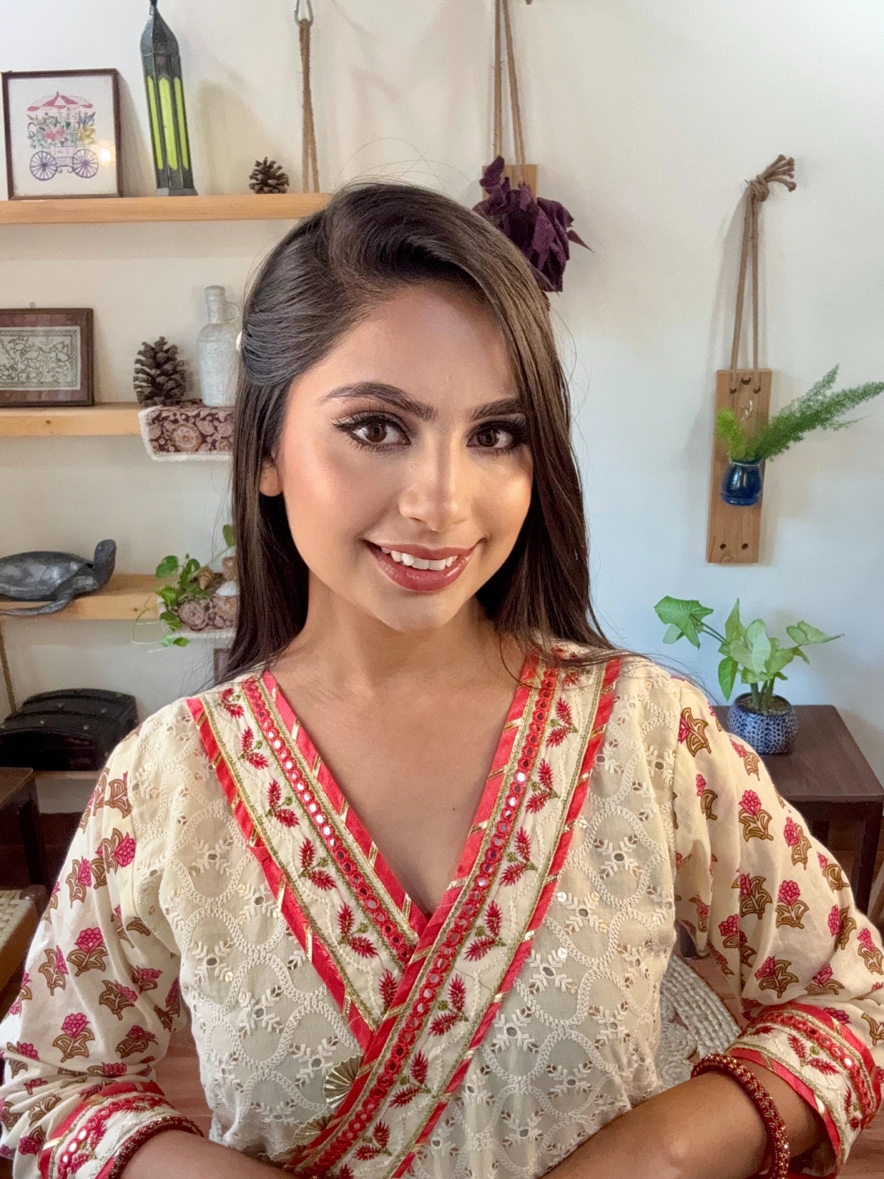 Niloufar white Cotton Suit |Param Iqbal 