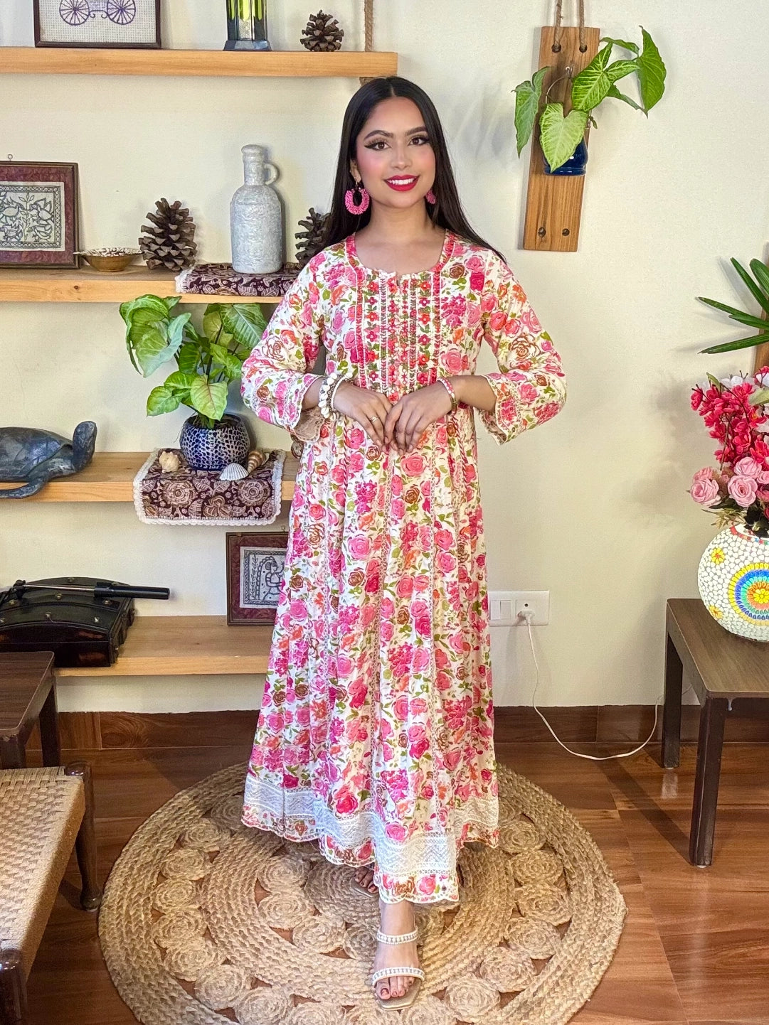 Vaanya White Cotton Suit I Param Iqbal