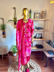 Jazmin Pink Organza Suit | Param Iqbal