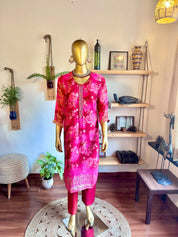 Jazmin Pink Organza Suit | Param Iqbal