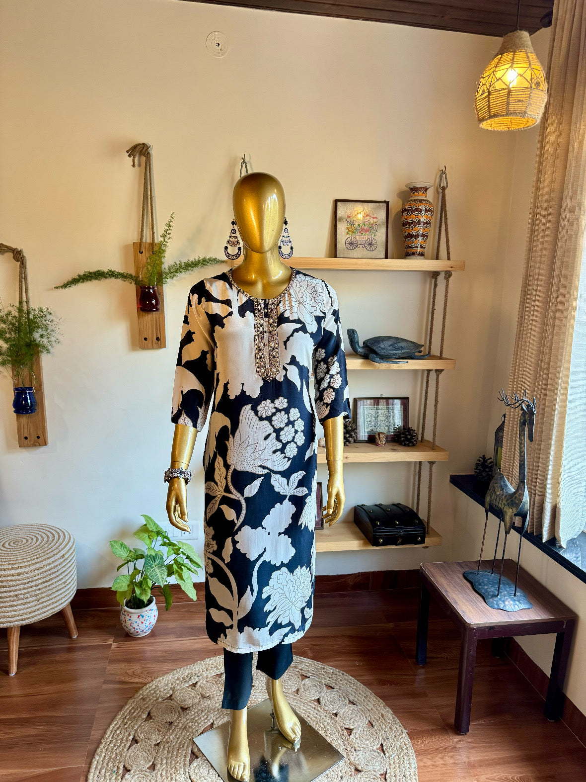 Sabiyah Black Chinnon Suit I Param Iqbal