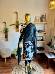 Sabiyah Black Chinnon Suit I Param Iqbal