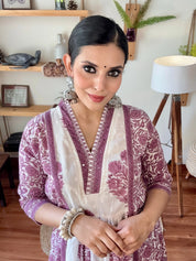 Aaliyah White Cotton Suit | Param Iqbal 