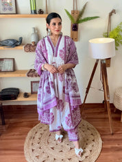Aaliyah White Cotton Suit | Param Iqbal 