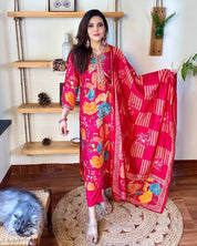 Devanshi Pink Muslin Suit - Param Iqbal