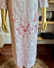 Kiara Pink Organza Kurta Set - Param Iqbal